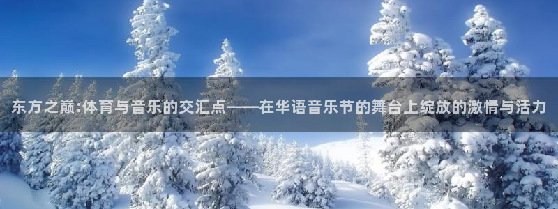 东方之巅:体育与音乐的交汇点——在华语音乐节的舞台上绽放的激情与活力