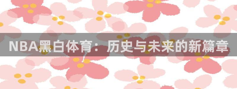 NBA黑白体育：历史与未来的新篇章
